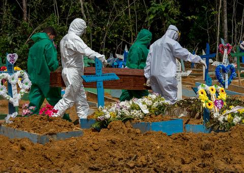 Casos de Covid-19 sobem para 19.677 no Amazonas com 1.375 mortes  