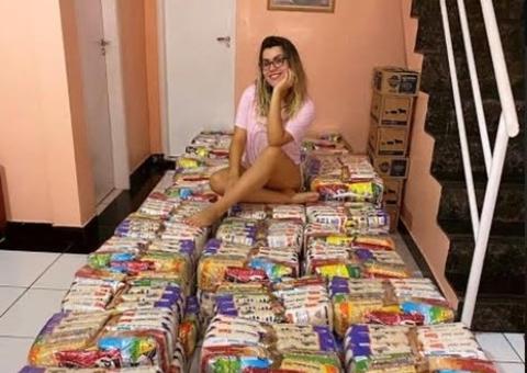 Projeto realiza doações de cestas básicas em Manaus