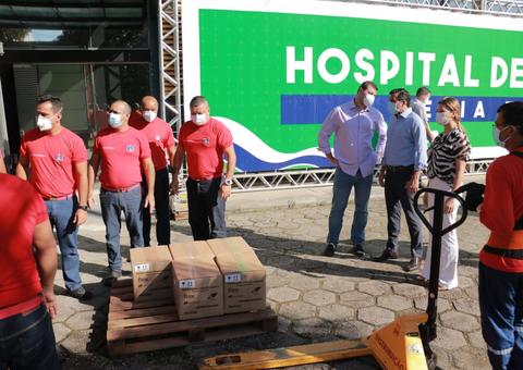 Amazonas recebe novos respiradores para abertura de ala indígena no Hospital Nilton Lins