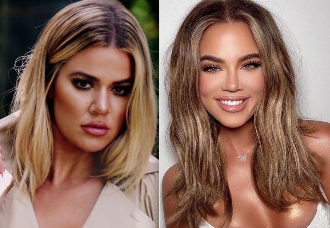 Com rosto diferente, Khloé Kardashian aparece quase irreconhecível em novas fotos