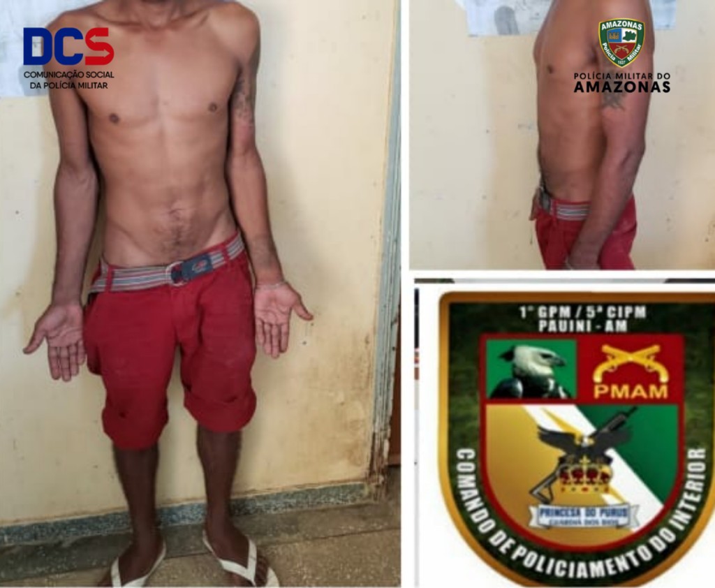 Foragido da Justiça do Acre é preso em Pauini 