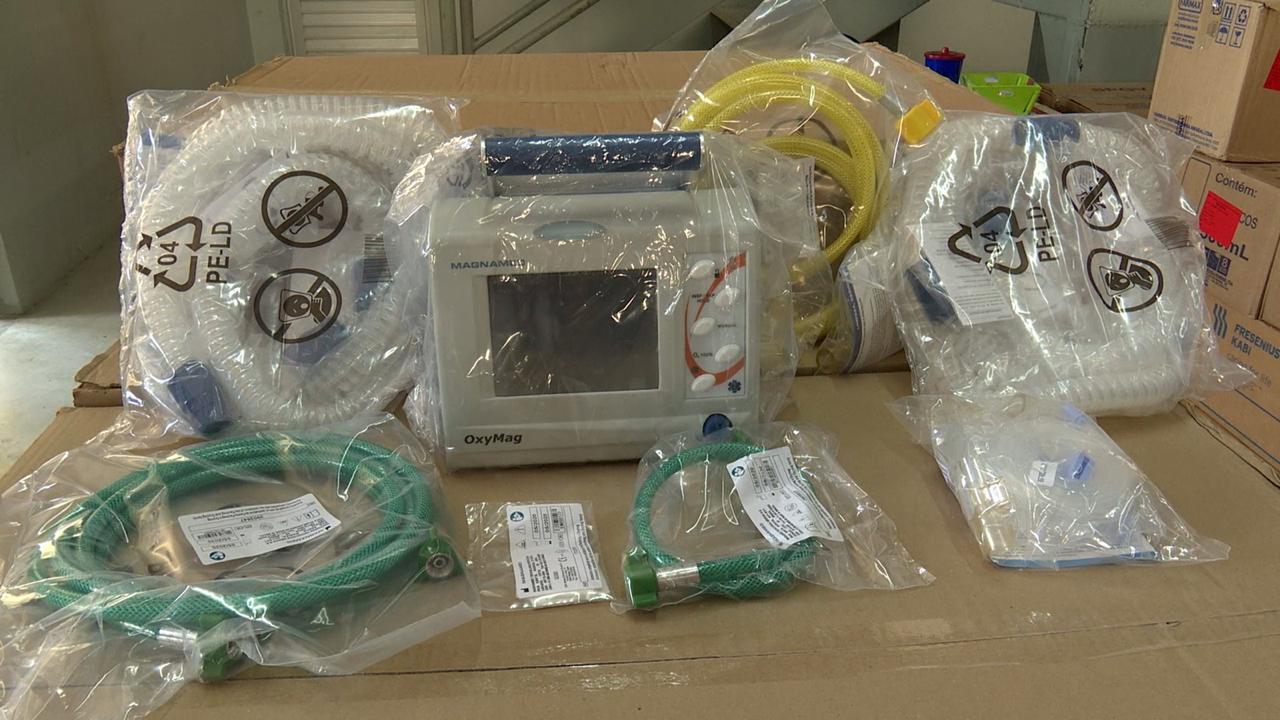 Amazonas recebe mais 20 respiradores enviados pelo Ministério da Saúde