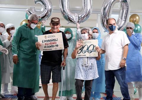 Em Manaus, mais de 300 pacientes são curados de Covid-19 em hospital de campanha