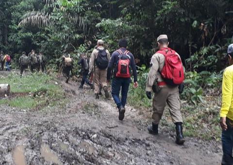 Três homens são resgatados após quatro dias perdidos em mata no Amazonas