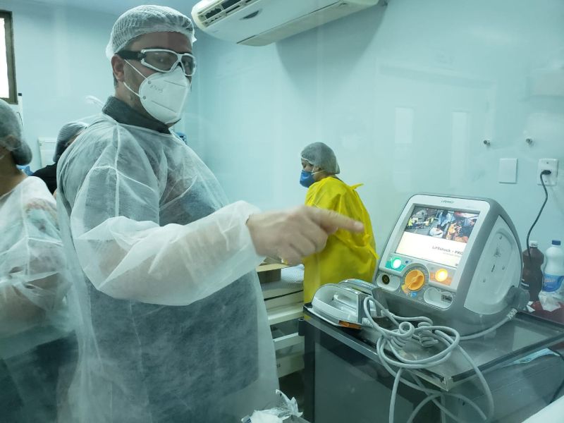 Respiradores e equipamentos de saúde são entregues em Manacapuru