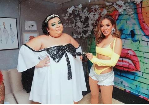 Leo Dias ataca Rainha Matos e diz que blogueira ganha dinheiro de Anitta