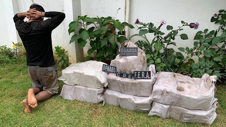 Colombiano é preso com 136 kg de maconha durante operação policial no Amazonas 