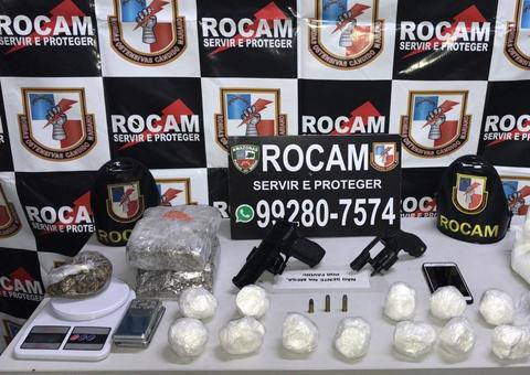 Casal é preso vendendo drogas na zona Sul de Manaus 