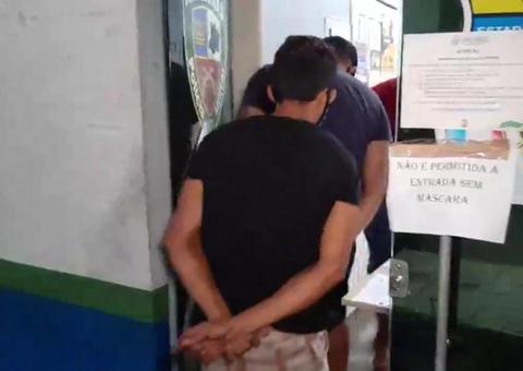 Trio é preso abastecendo 'bocas de fumo' em Manaus