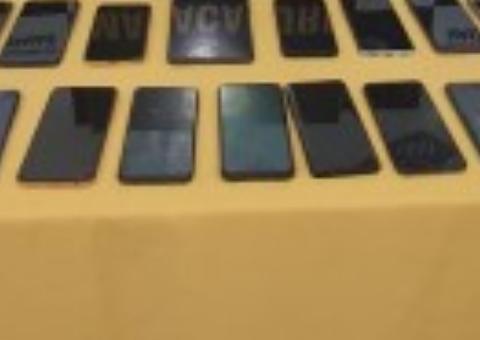 Mais de 30 celulares roubados são recuperados pela polícia no Amazonas 