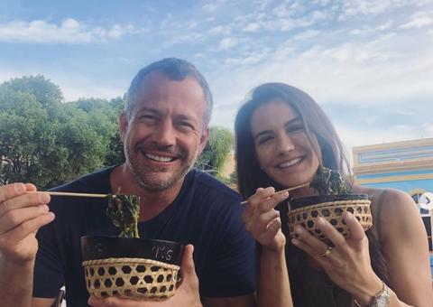 Malvino Salvador e Kyra Gracie estão esperando o terceiro filho