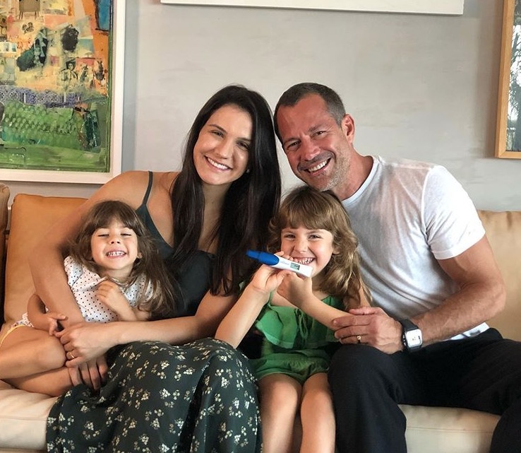 Malvino Salvador e Kyra Gracie estão esperando o terceiro filho
