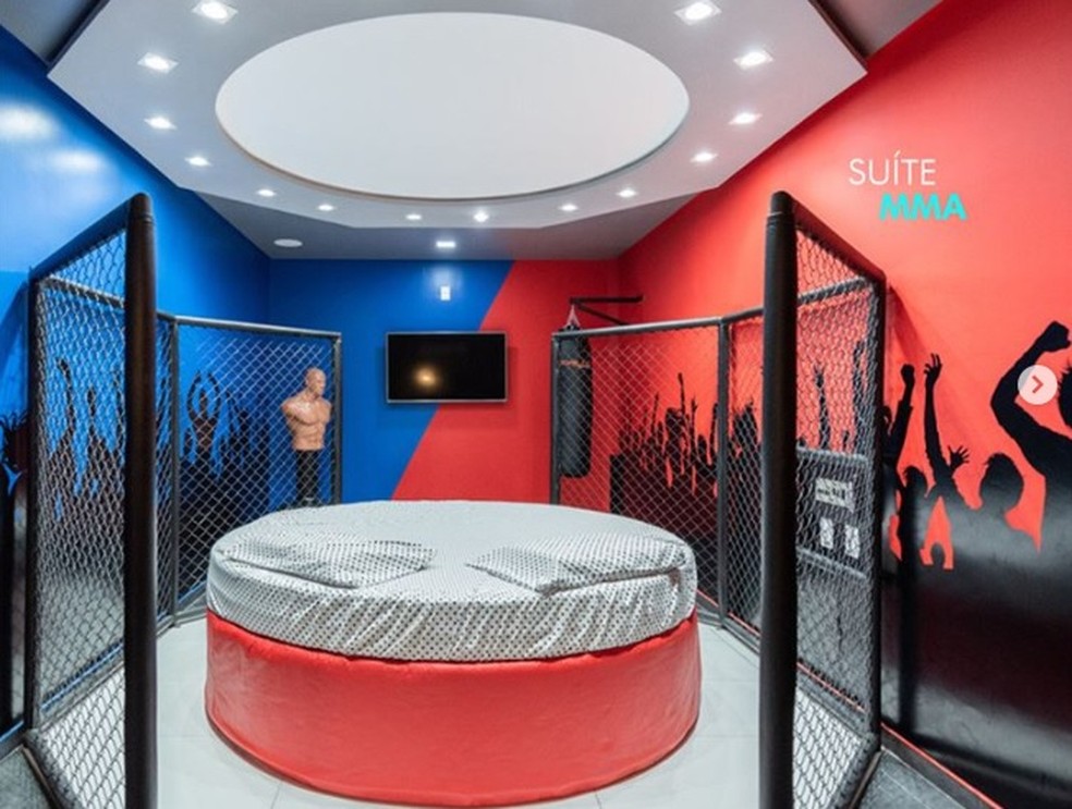 Motel causa na web ao lançar suíte inspirada em MMA