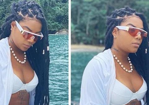 Após boato de traição, Ludmilla ostenta em Angra dos Reis com esposa e amigos 