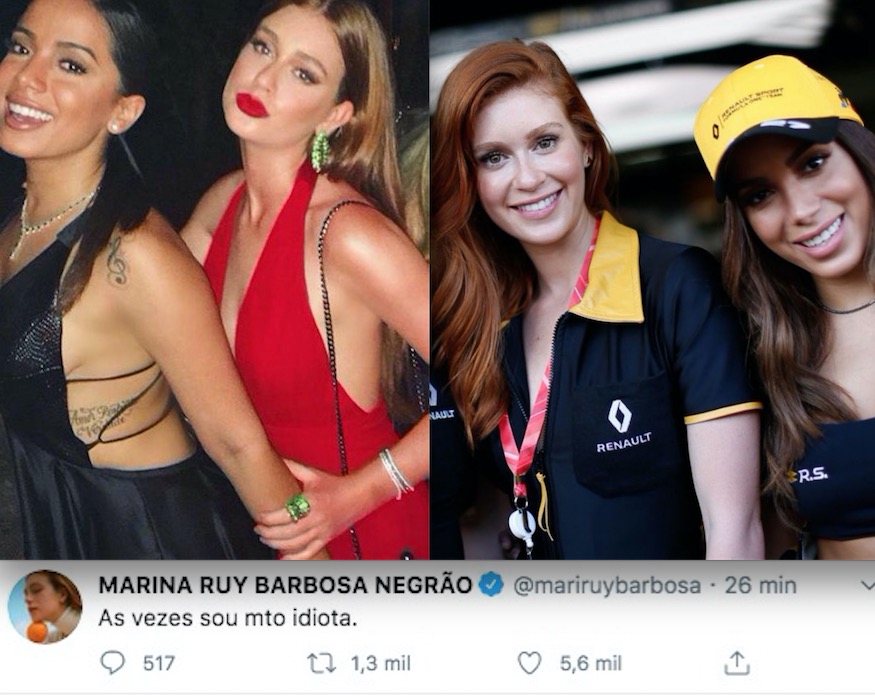 Marina Ruy Barbosa faz novo desabafo após ter 'amizade quebrada' com vazamento de conversa de Anitta 