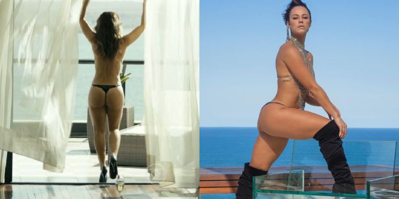 Paolla Oliveira afirma que não tem vergonha em fazer cenas sem roupa