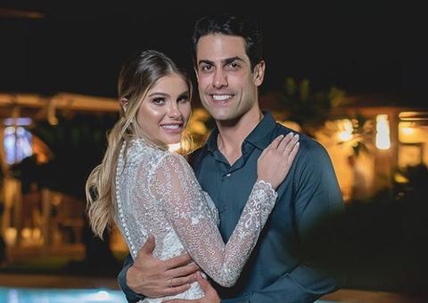 Bárbara Evans se casa com empresário em meio a pandemia e transmite cerimônia em live