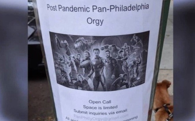 Casal organiza orgia pós-pandemia com o tema Vingadores