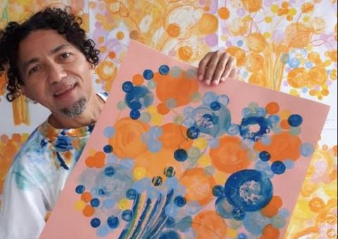 ‘Alimente Nossa Arte' troca alimentos por obra do artista plástico Jandr Reis
