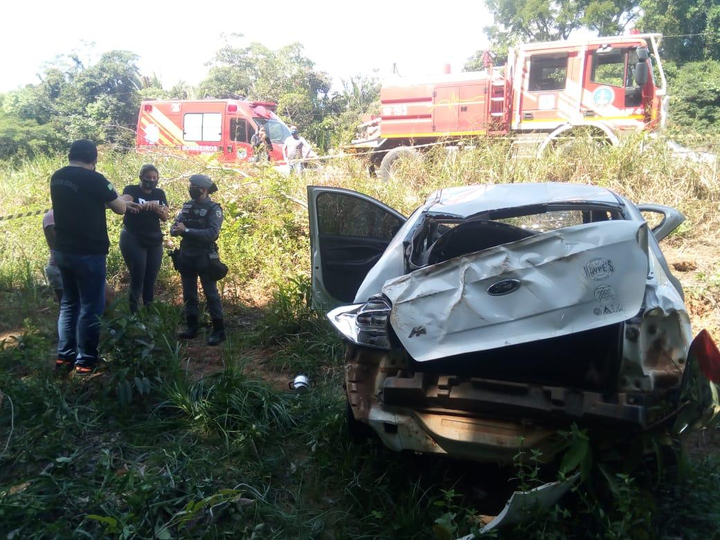 Grave acidente na BR-319 deixa uma pessoa morta