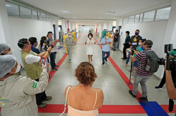 Hospital de campanha em Manaus ultrapassa 400 altas médicas