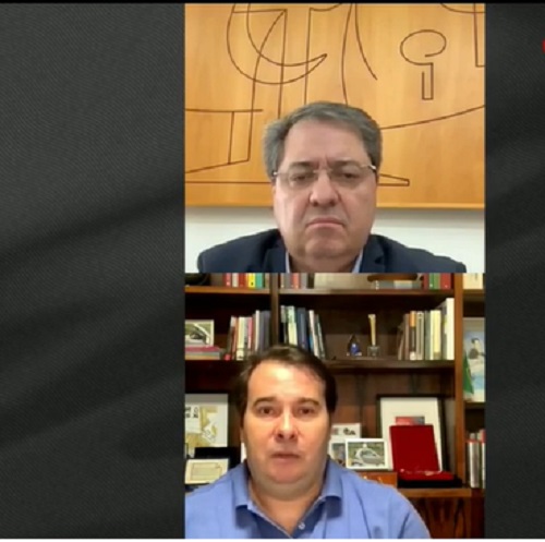 Rodrigo Maia diz que Bolsonaro 'gera insegurança' e que 'diálogo resolve'