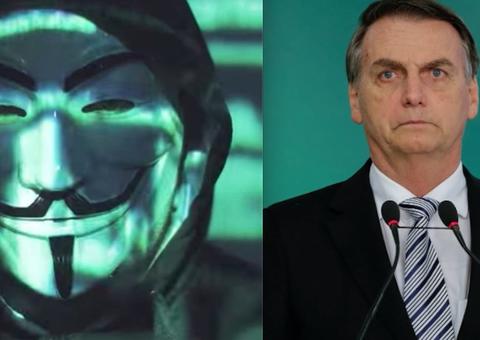 Anonymous divulga dados pessoais de Bolsonaro, filhos e aliados