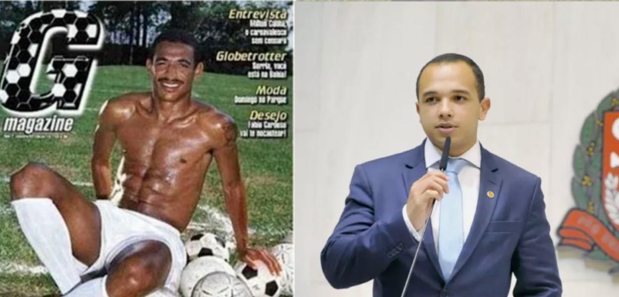 Deputado recebe nudes de Vampeta ao pedir que seguidores denunciem antifascistas