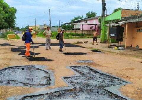 Justiça suspende contratação de empresa por R$ 20 milhões para asfaltamento de ruas em Itacoatiara