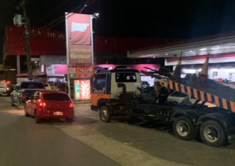 Motorista é preso por desacato e outros 11 são flagrados bêbados pelo Detran em Manaus