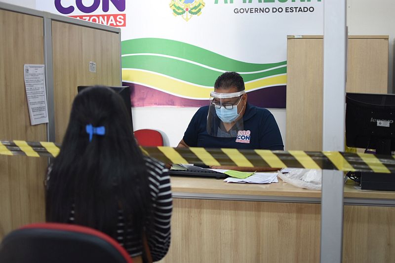 Atendimento presencial reduzido começa nesta segunda no Procon Amazonas