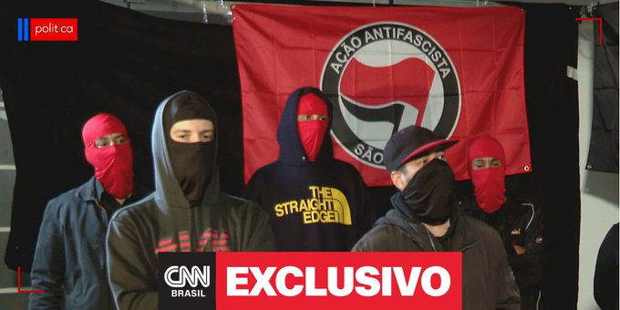 Antifas sobre usar violência para defender ideais em protestos: ‘Existe a necessidade’