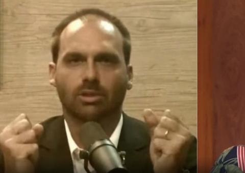 Eduardo Bolsonaro acusa Fátima Bernardes de incentivar masturbação na TV