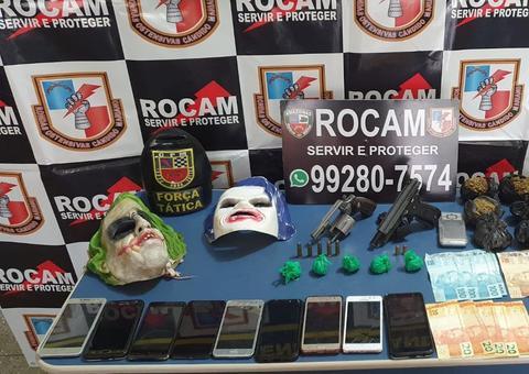 Polícia prende dez homens e apreende três adolescentes em operação no Amazonas 