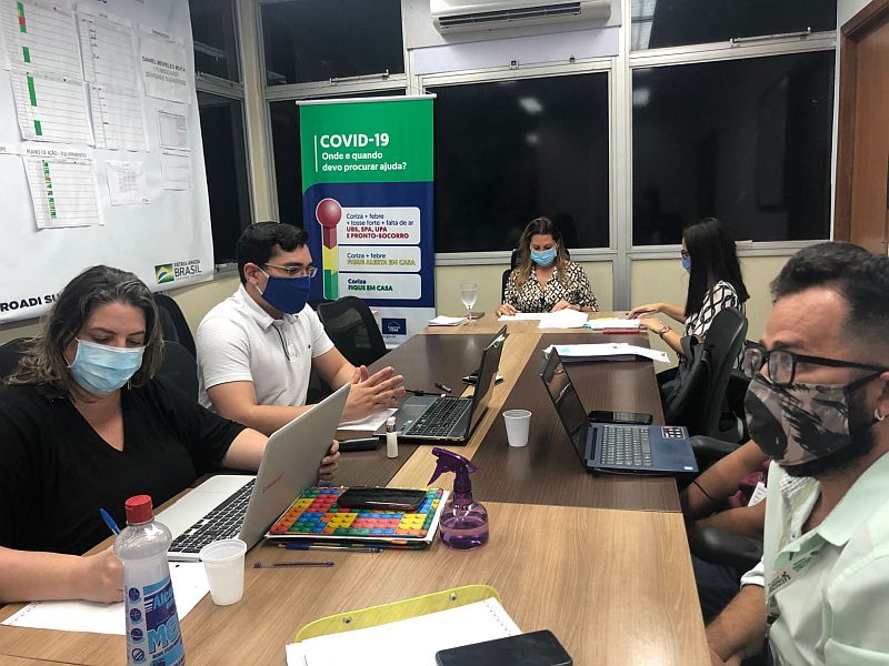 Em Manaus, Susam apresenta respostas em ação sobre distribuição de EPIs