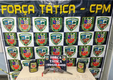 Jovem é preso com drogas em comunidade da zona Norte de Manaus 