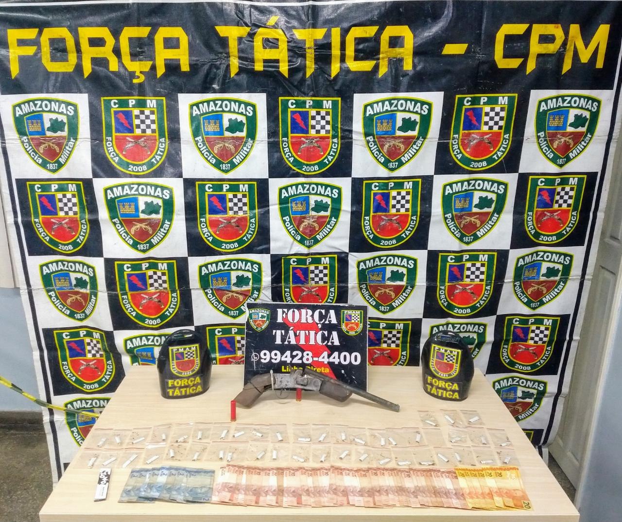 Jovem é preso com drogas em comunidade da zona Norte de Manaus 