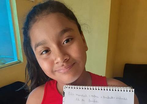 Campanha contra trabalho infantil tem participação de estudantes de Manaus