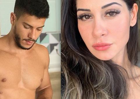 Mayra Cardi 'pira' ao ver foto de Arthur Aguiar sarado após separação e dá o que falar
