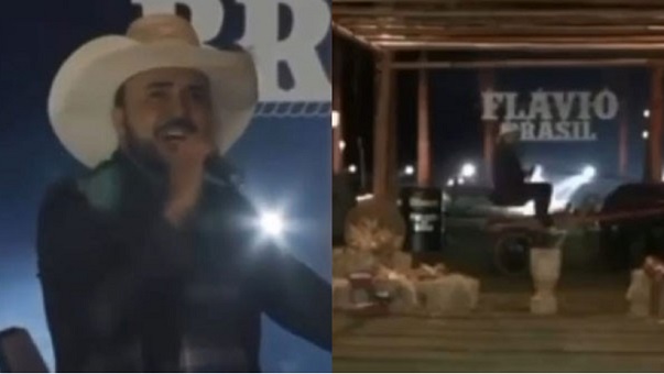 Cantor vira meme ao ser levado embora durante show: 'oi live, tchau live'