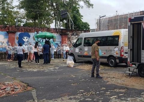 Projeto Girassol  beneficia pessoas em situação de rua em Manaus