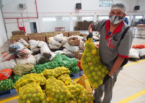 Distribuição de 51 toneladas de produtos regionais beneficia agricultores