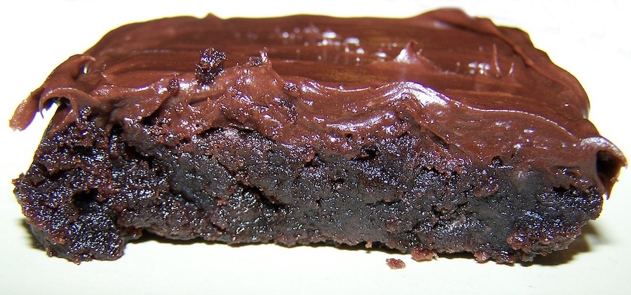 Receita de Brownie Cremoso super fácil para o dia dos namorados