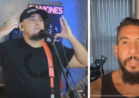 Ex e atual vocalista dos Raimundos, Digão e Rodolfo fazem as pazes após 19 anos