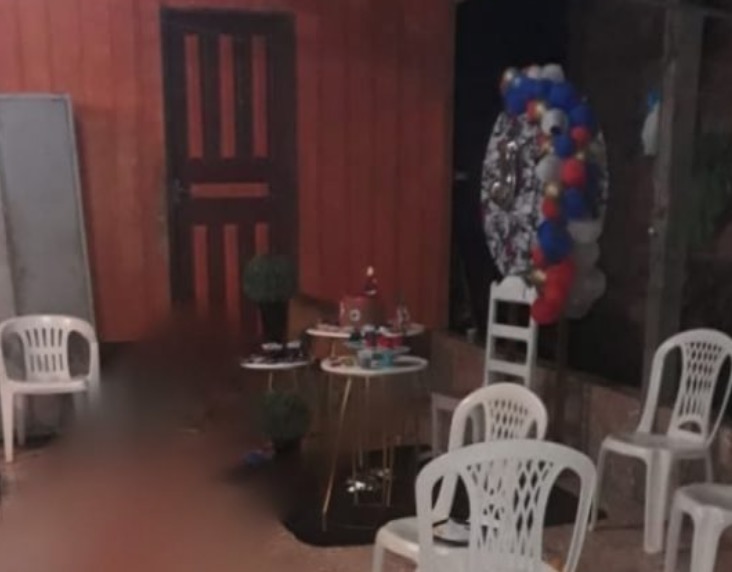 No Amazonas, casal é executado a tiros na festa de aniversário do filho de 3 anos
