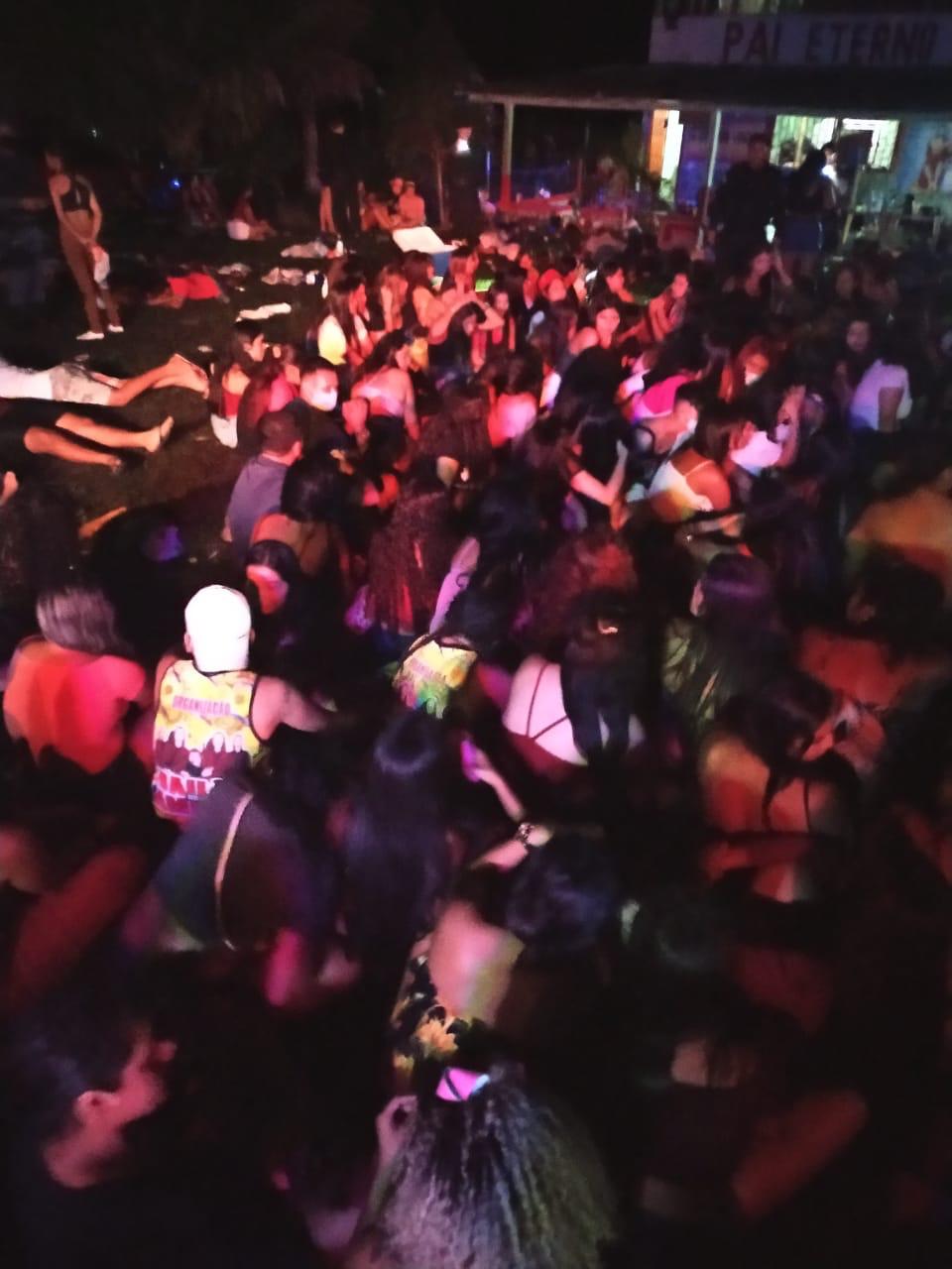 Festa com mil pessoas em sítio de Manaus vira caso de polícia