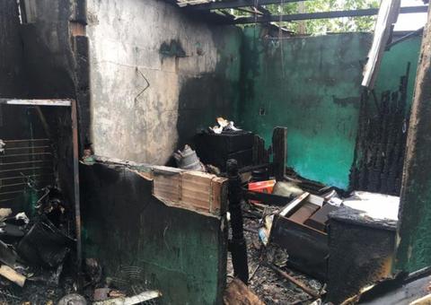 Casa onde criança morreu durante incêndio passa por nova vistoria em Manaus