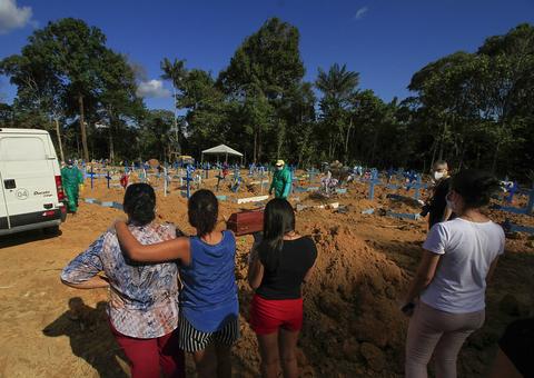 Em Manaus, desde abril foram cremados 73 corpos de vítimas da covid-19