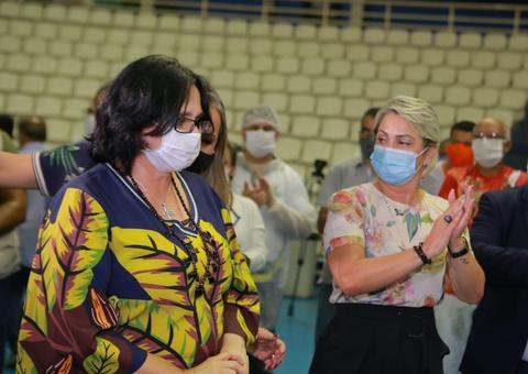 Damares anuncia R$ 10 milhões para construção da Casa da Mulher Brasileira no Amazonas