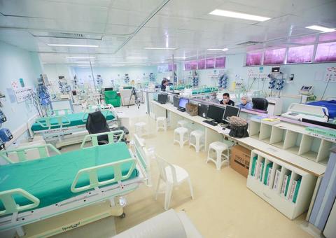 Hospital libera leitos de UTI destinados para pacientes com Covid-19 em Manaus